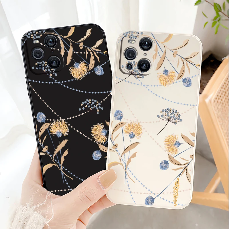 Яркий чехол с яркими цветами для OPPO F7 F9 F11 F21 F15 F17 F19 F19S Pro силиконовый