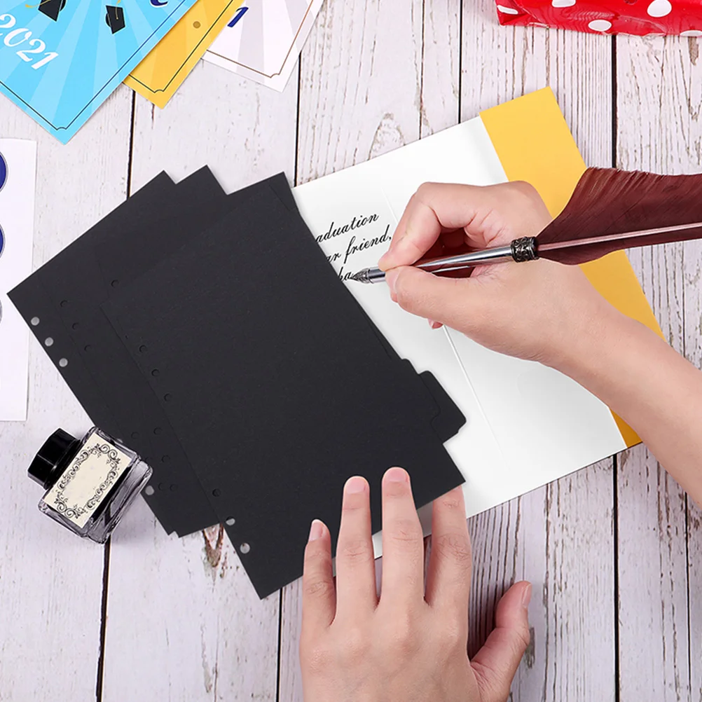 

Index Dividers Aesthetic File Notepad Markers Detachable Notebook Tabs Binder Labels