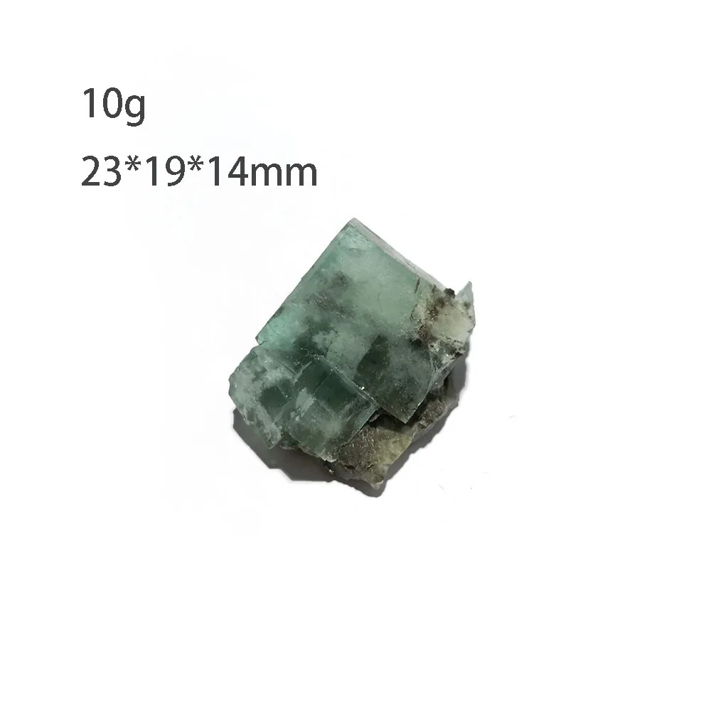 

10 г C5-4A Природный зеленый флюорит минеральный кристалл образец из Xianghualin хунанская провинция Китай Бесплатная доставка