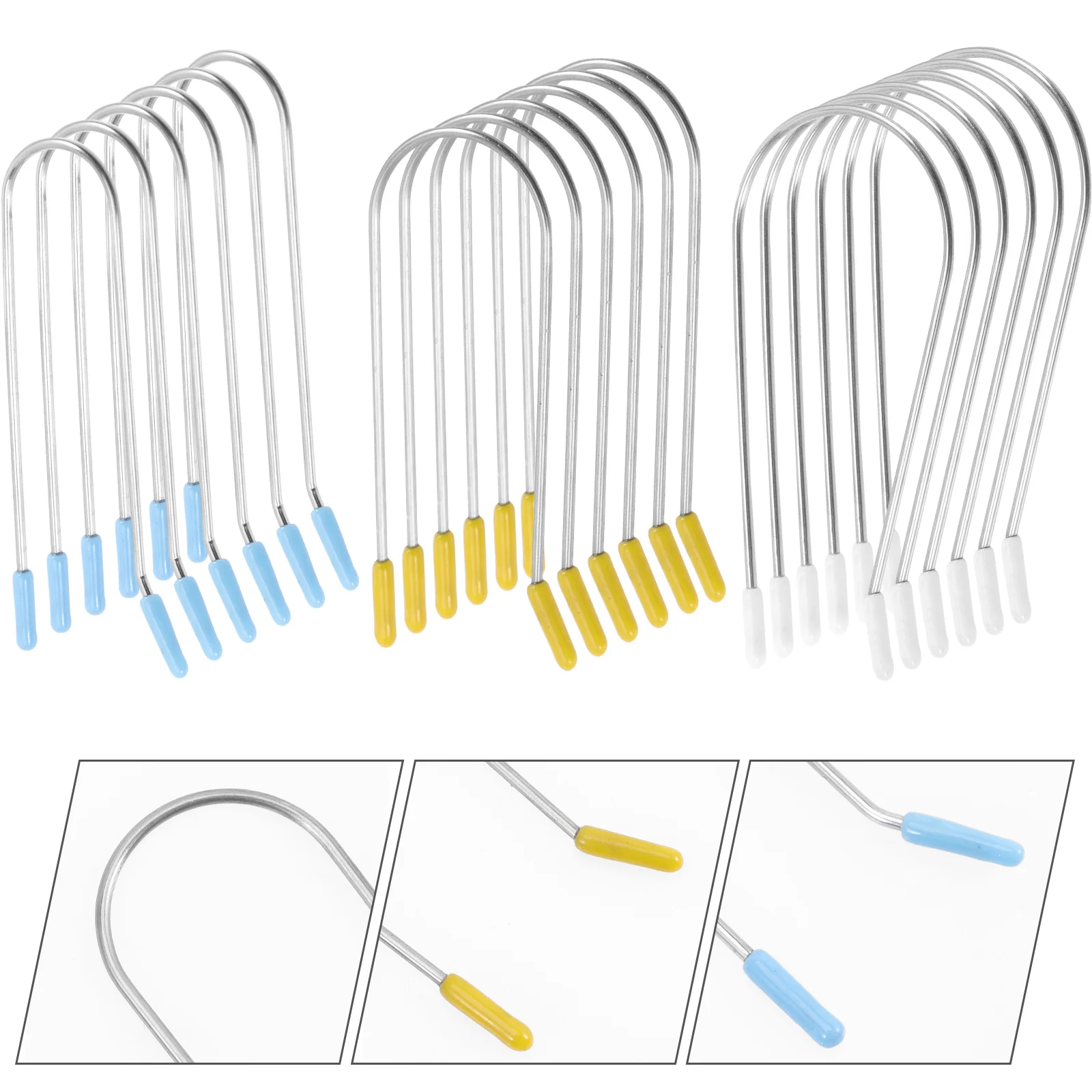 

24 Pcs Hot Roller Clips Electric Rollers Securing Clamp Hair Curlers Pin Replacement