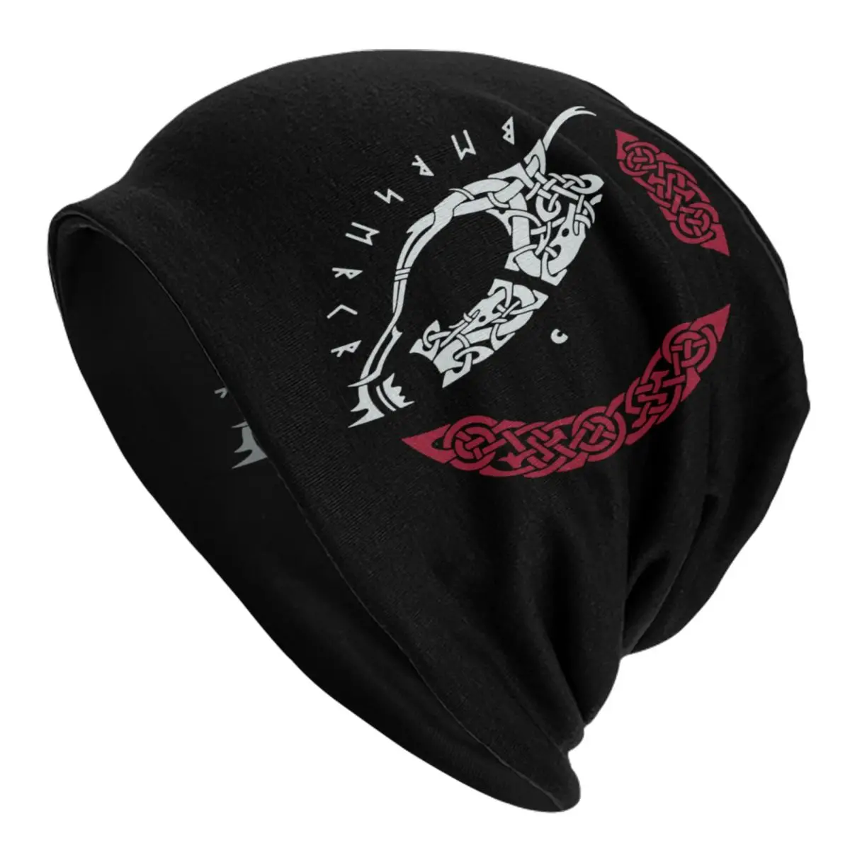 

Viking Berserkr Valhalla Skullies Beanies Hat Casual Men Women Outdoor Cap Warm Head Wrap Bonnet Knitting Hats
