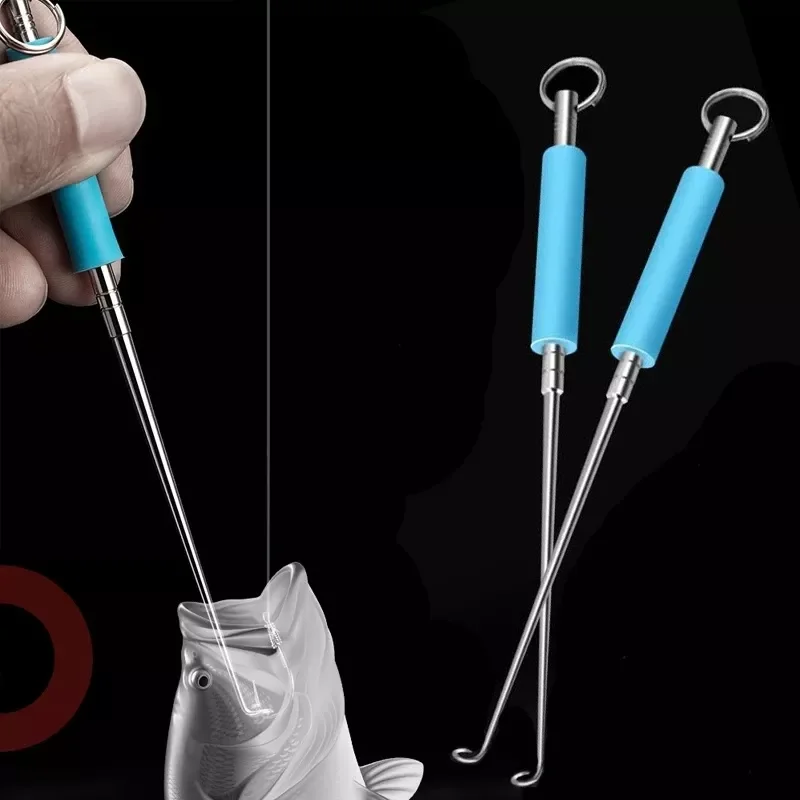

Remover Space Aluminum Fishing Decoupling Device Portable Fishing Tool For Deep Throat Fish Hook Extractor fishing tools