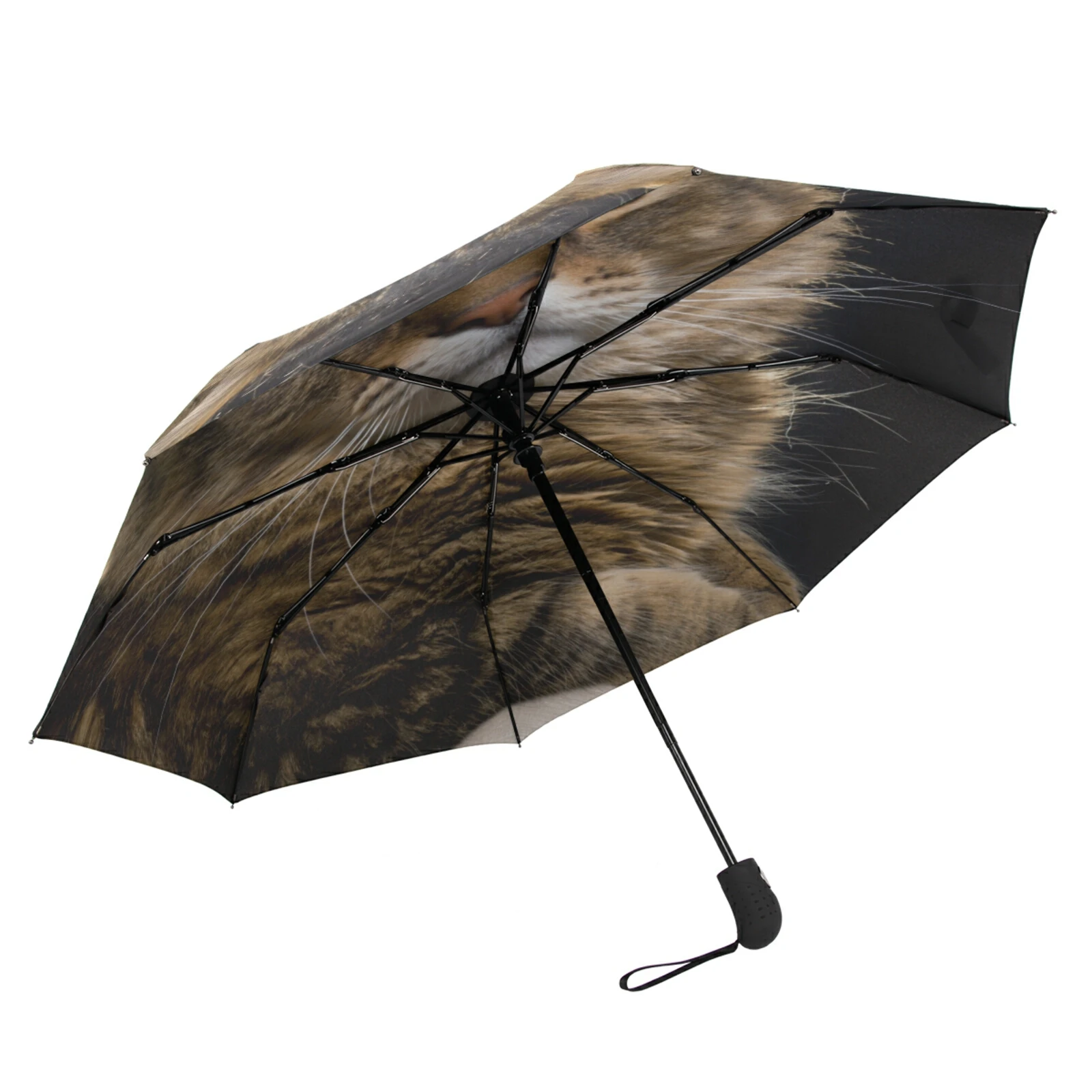 Компактный портативный зонт для путешествий полностью автоматический зонтик с