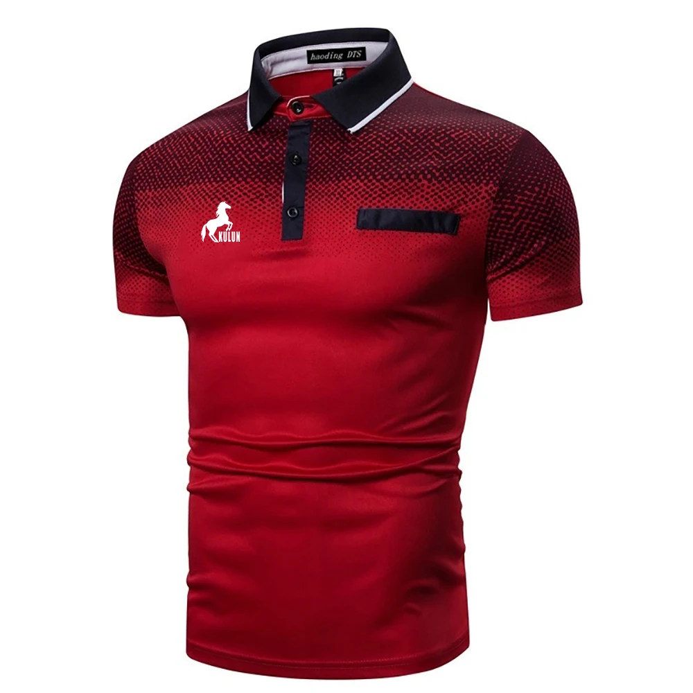 

Summer Men Fashion and Casul Short Sleeve Polo Shirt
