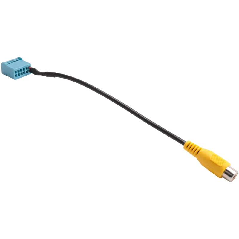 8Pcs Car Rearview Camera RCA Video Reverse Convert Cable For-MIB Passat Tiguan Golf RCD330 RCD330G