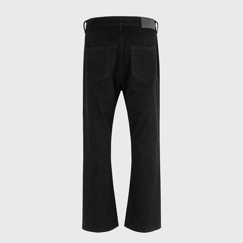 PFNW Мужские черные джинсы 2024 модные новые минималистичные длинные брюки с