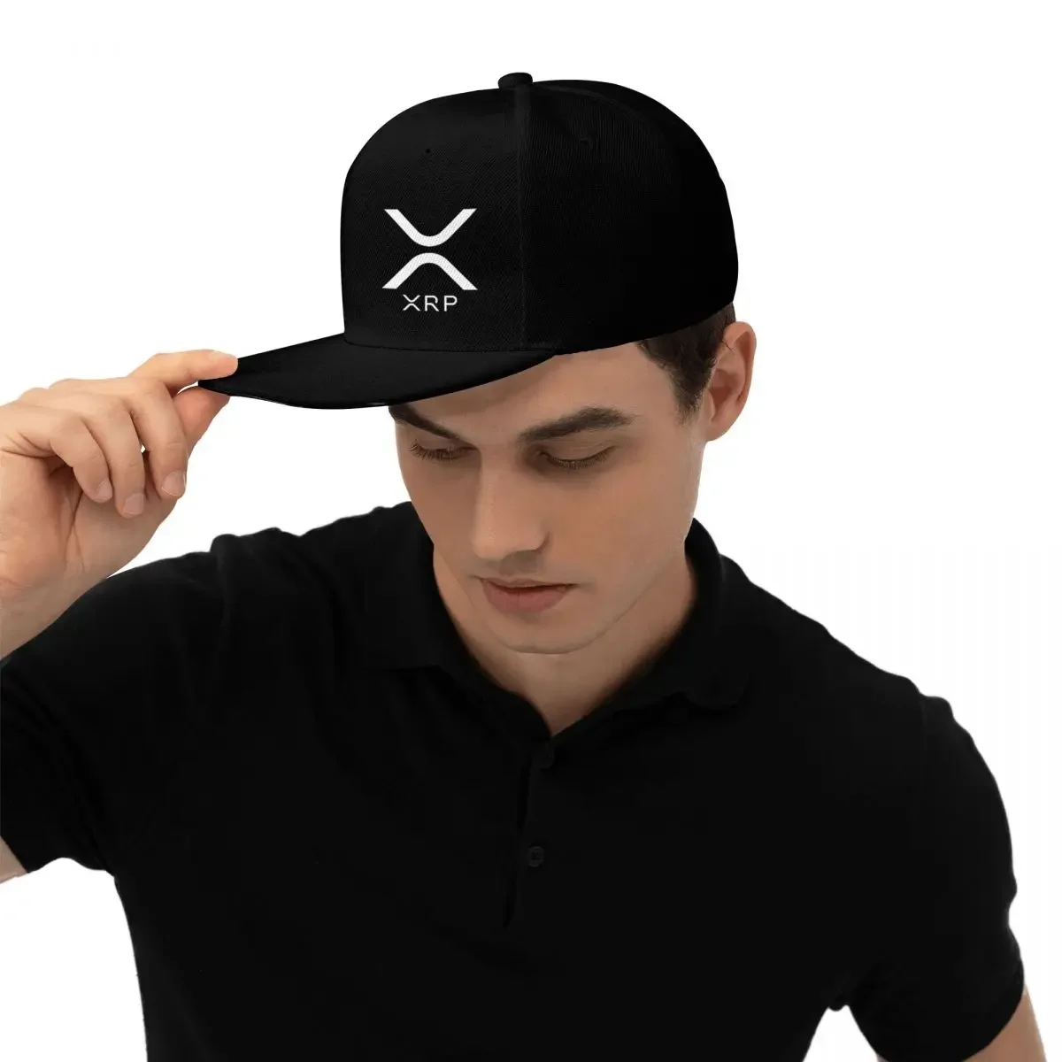 Фото XRP - Ripple Бейсболки премиум-класса Snapback Мужчины Женщины Шляпы Регулируемая кепка Хип-хоп Бейсбольная кепка Casquette №2