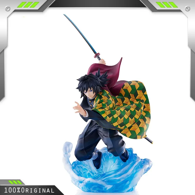 

BANDAI Anime Fine 1/8 Demon SlayerTomioka Giyū Action Toy Figures Christmas Gifts Anime Kawaii Finished Product