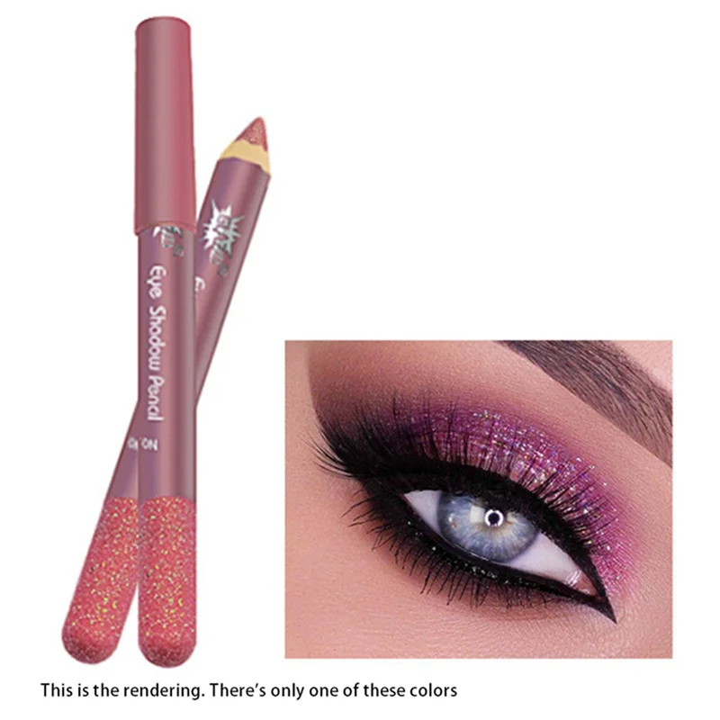 Водостойкие Перламутровые тени для век карандаш 12 цветов стойкие блестящие