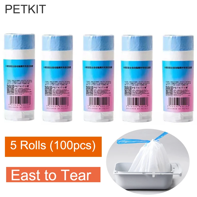 Petkit Sacchetto Di Cacca Di Ricambio Sacchetto Della Spazzatura Sacchetto Della Spazzatura Per Pura X Pura Max Automatico Autopulente Lettiera Per Ga