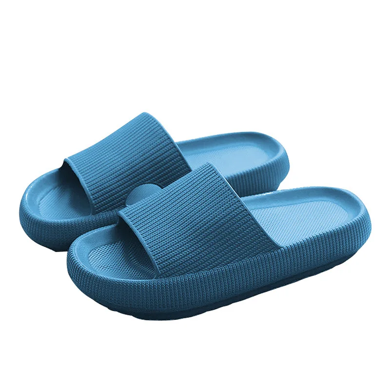 Women Thick Platform Cloud Slippers Summer Beach Soft Sole Slide Sandals Men Ladies Indoor Bathroom Anti-slip Home Slippers 6 Women Thick Platform Cloud Slippers Summer Beach Soft Sole Slide Sandals Men Ladies Indoor Bathroom Anti-slip Home Slippers 6