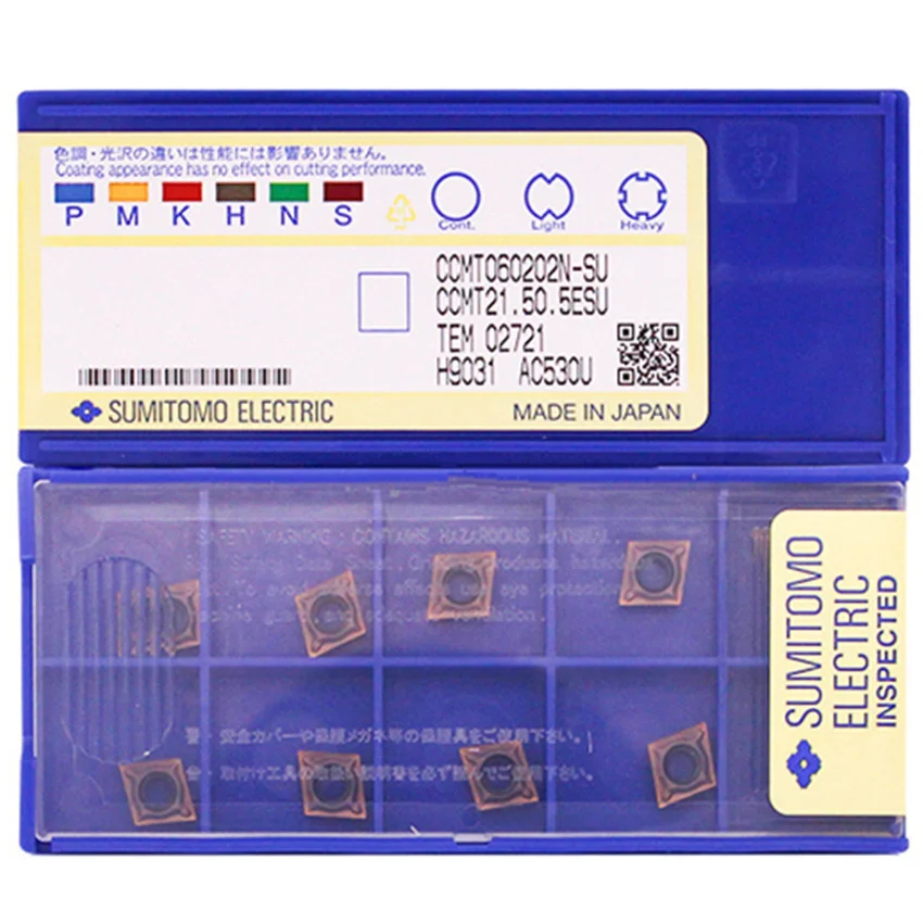 

CCMT060202N-SU AC530U/CCMT060204N-SU AC530U/CCMT060208N-SU AC530U/CCMT060202N-LU AC530U/CCMT060204N-LU AC530U карбидные вставки