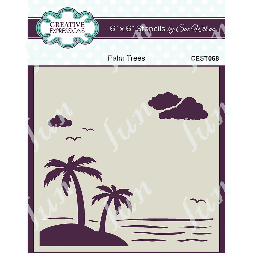 

Palm Trees Layering Stencils Reusable Diy Paper Greeting Card Scrapbooking Coloring Decoration Hot Sell 2022 New Embossing Mold