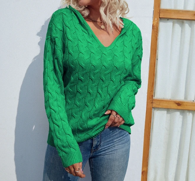 Свитер с капюшоном для женщин