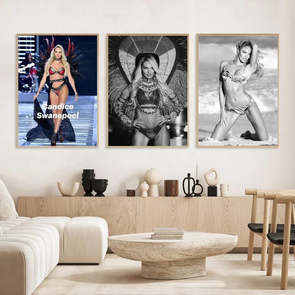 Плакат Victoria Supermodels Candice Swanepoel HD