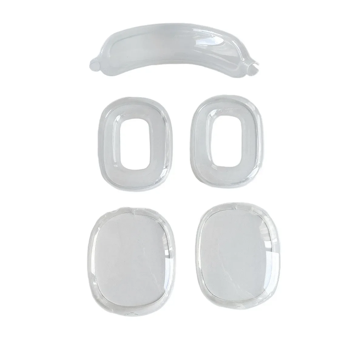 5 в 1 высококачественный прозрачный защитный чехол для Apple Airpods Max наушников мягкий
