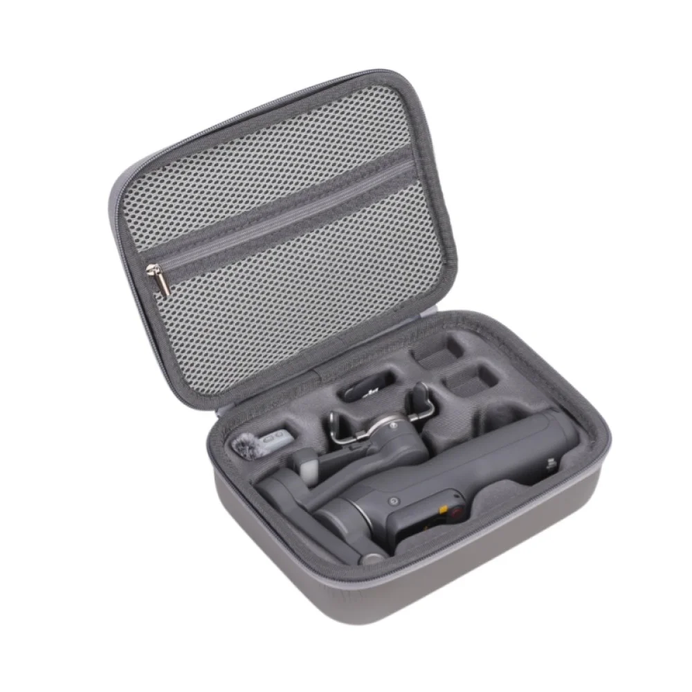 Фото Сумка для хранения из полиуретана для смартфона DJI Osmo Mobile 8P, с подкладкой из EVA, пыленепроницаемая и ударопрочная, защитный аксессуар. №1