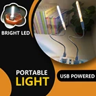 Портативная мини-книга для чтения светильник Ночной светильник с USB-разъемом, 38 светодиодный, 5 В