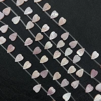 natural white mother of pearl shell spacer loose beads petals exquisite pink shell for diy jewelry making handmade bracelet