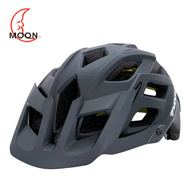 MOON Women Men Bicycle Mips Helmet Mountain Bike Helmet With Visorv Cycling Equipment