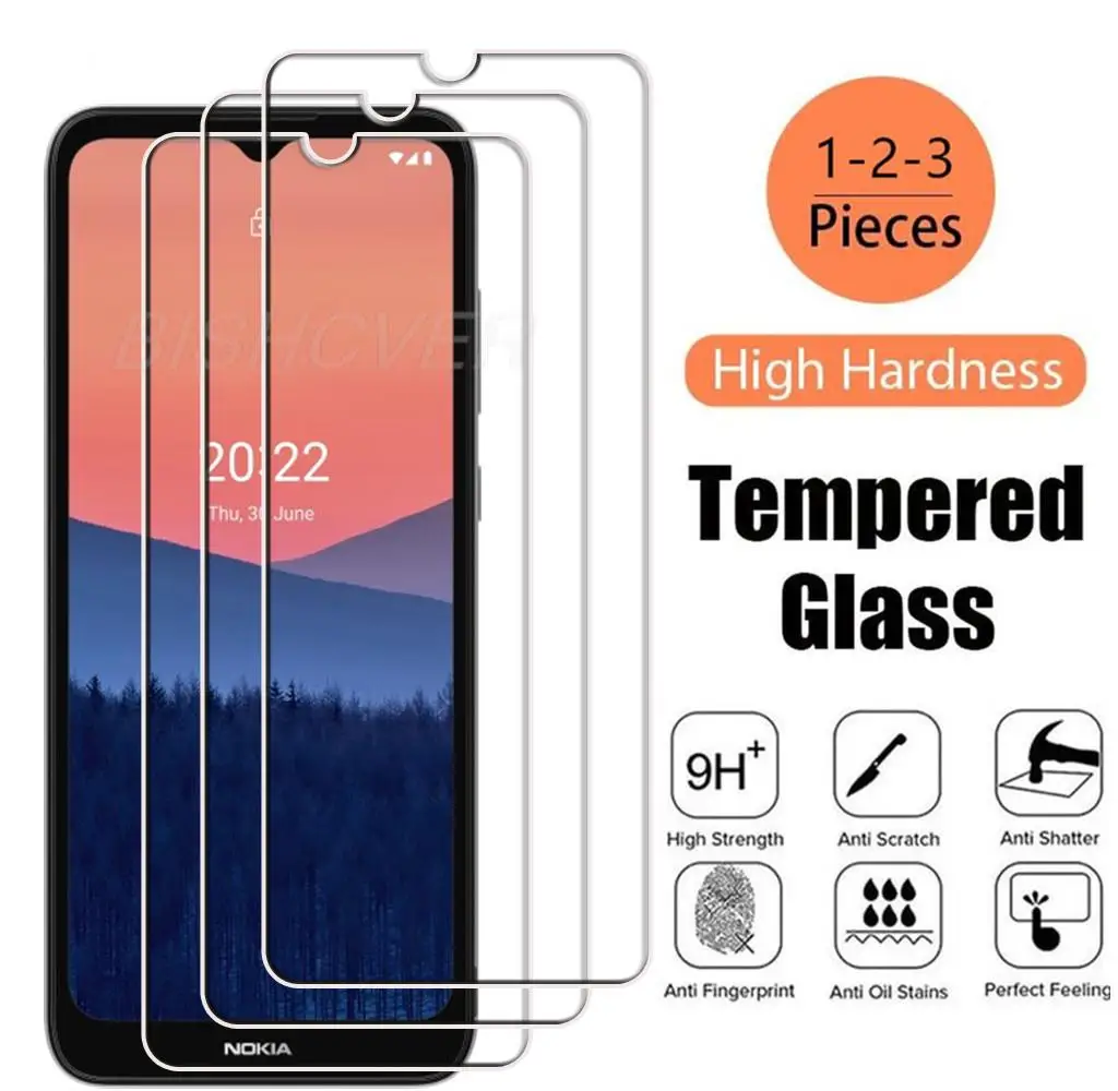 Закаленное стекло для Nokia C21 Plus 6,52 дюймов, NokiaC21 C21Plus TA-1433 TA-1431, Защитная пленка для экрана телефона, защитная пленка