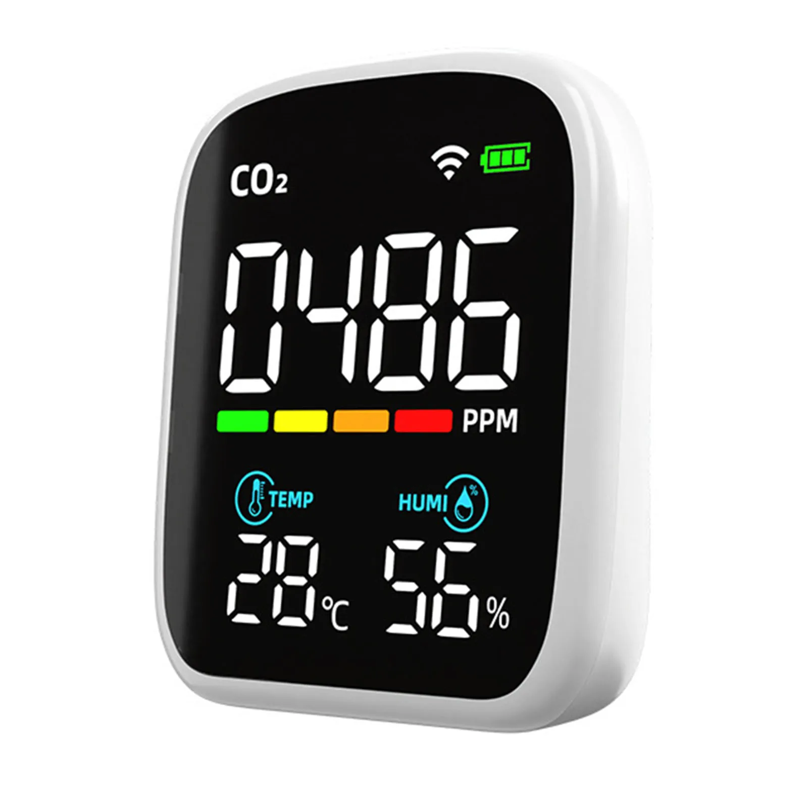 

WIFI Carbon Dioxide Detector with Alarm Data Logger Accurate Sensor Safeguard Your Health and Enjoy Fresh Air