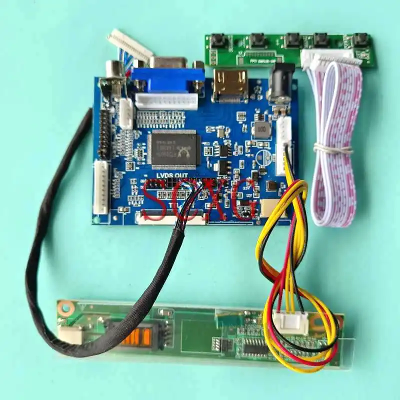 

Плата контроллера матрицы ЖК-монитора подходит для LTM12C505K LQ121X1LH22 1024*768 12,1 "20-контактный LVDS Комплект «сделай сам» 1CCFL HDMI-совместимый AV VGA