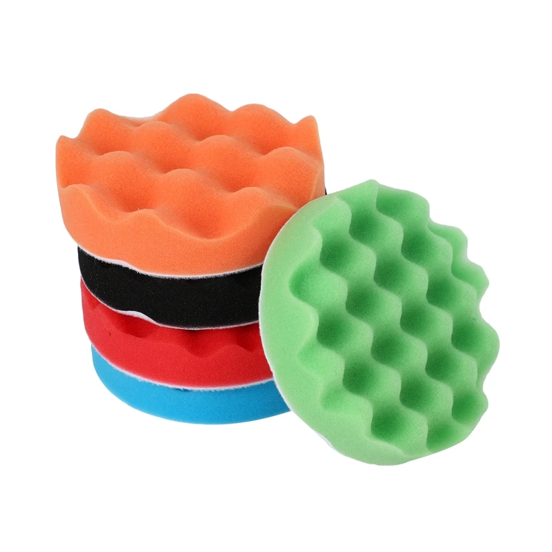 8 шт./набор набор губки Для Полировки Автомобиля