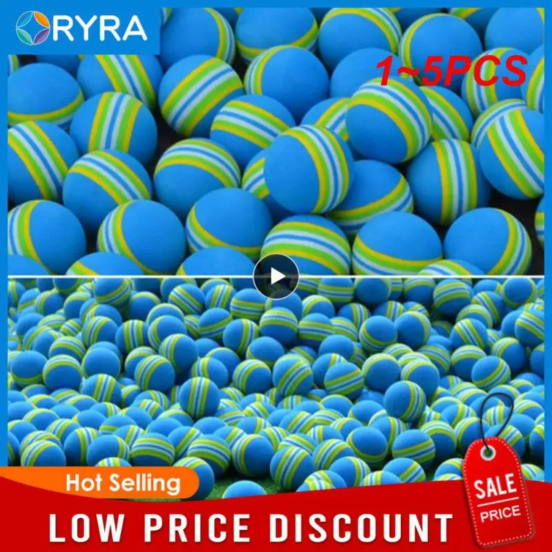 Dia.40mm Training Aid Indoor Practice Ball Playground Toy Ball Rainbow Ball For Indoor Practice