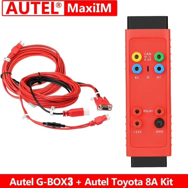 Autel GBOX3 Инструмент для программирования ключей G-BOX Mercedes-Benz BMW Toyota 4A Программатор