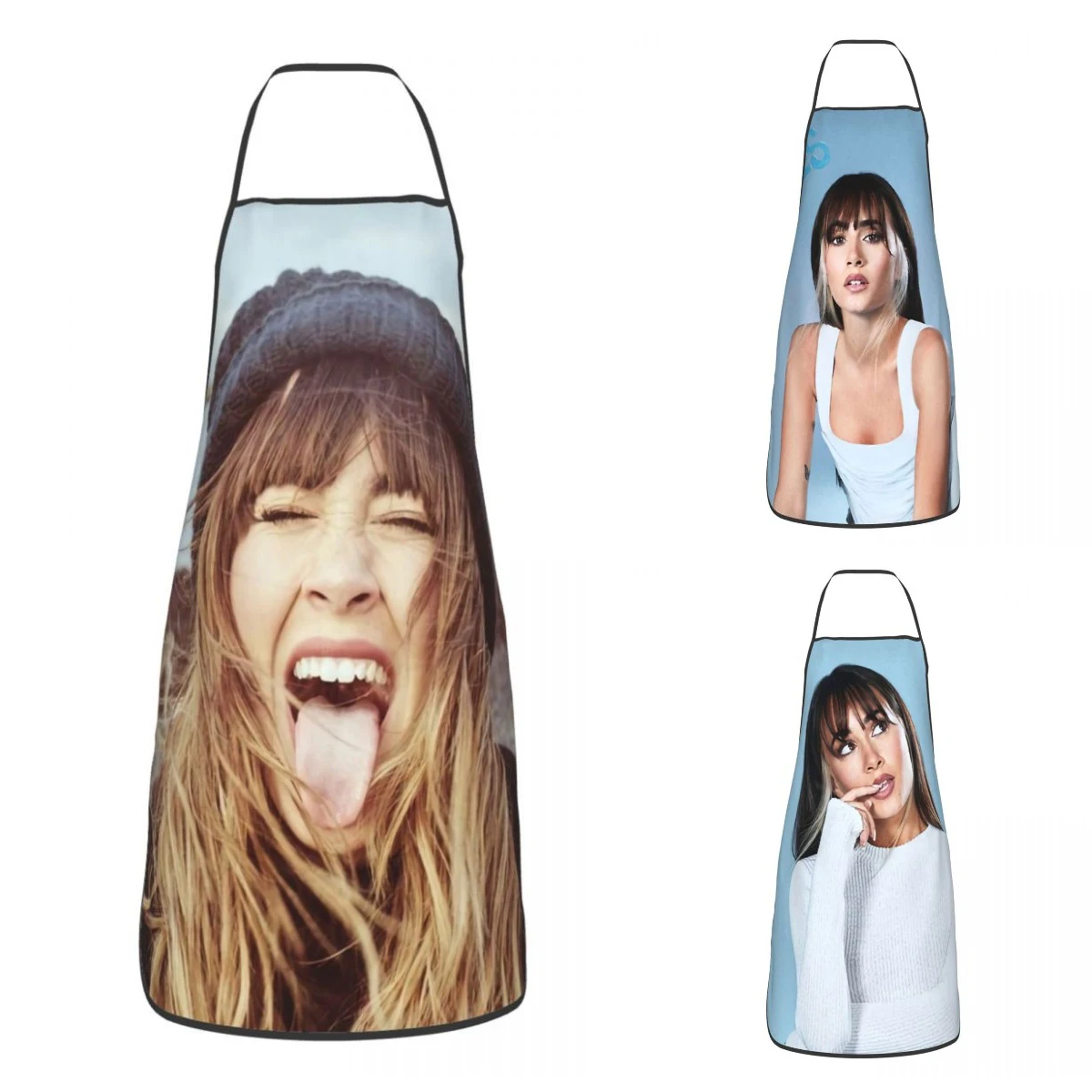 

Красивый фартук aiтана для женщин и мужчин, унисекс, нагрудник, испанский певец, кухонный фартук для готовки, кухня шеф-повара, садоводство