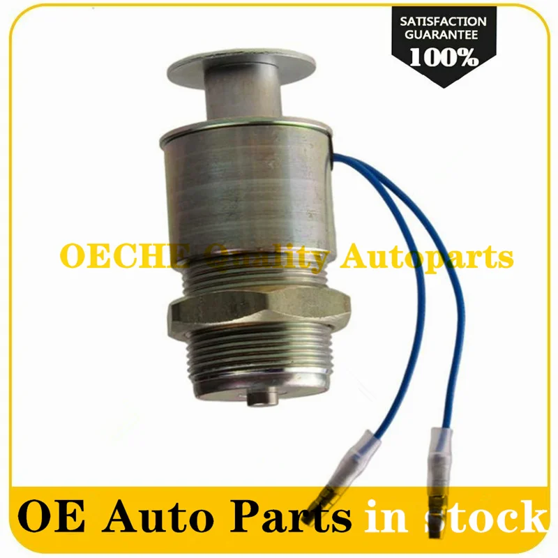 1 шт. 12 В соленоид отключения 229-5183 303-9151 195-8411 для гусеничного мини-экскаватора 301.6C