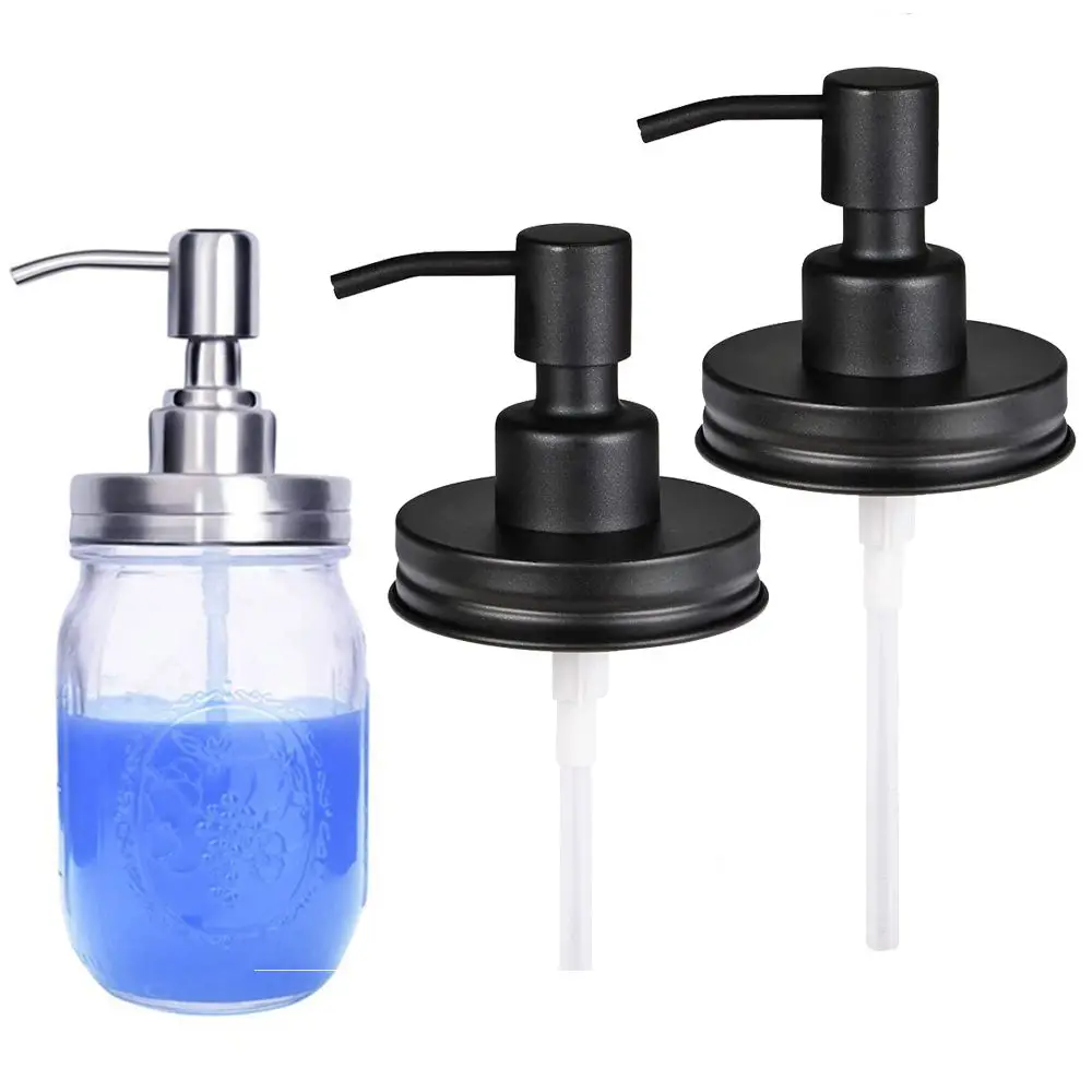 

Sealing Stainless Steel Bottles Lid Rust Proof Mason Jar Lid Liquid Soap Dispenser Lids Canning Lids Jar Caps