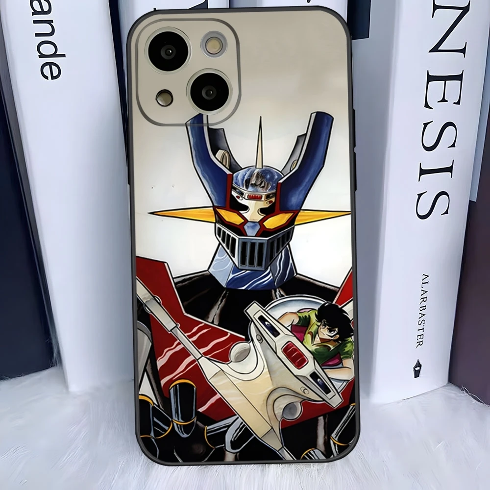 Фото Чехол для телефона UFO Robot Goldorak для 14 Pro Max для Iphone 16 15 13 14 12 Mini 11 Xr X Xs Pro Max 8 7 Plus, задняя крышка №3