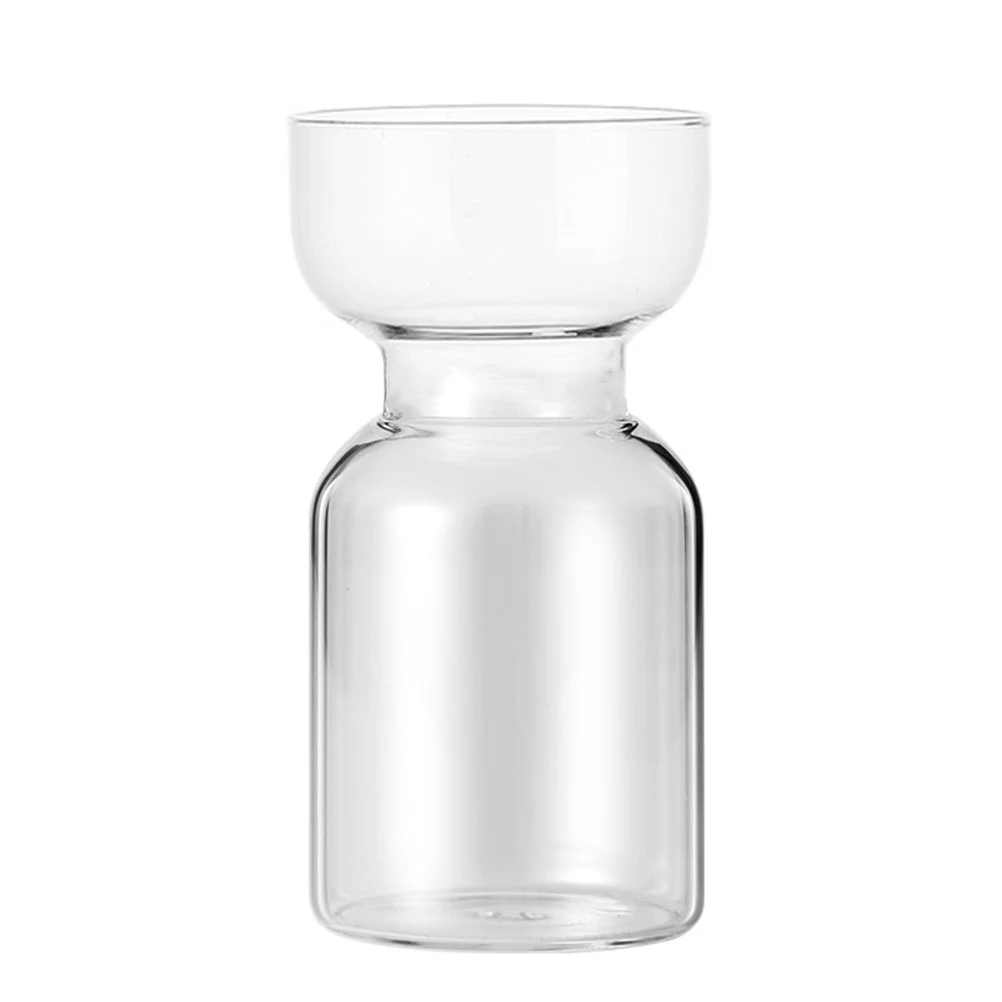 

Glass Coffee Cup Mugs Glasses Cups Cappuccino Double Latte Walled Mug Beer Whiskey Drinking Diy Shaped Hourglass Decorative