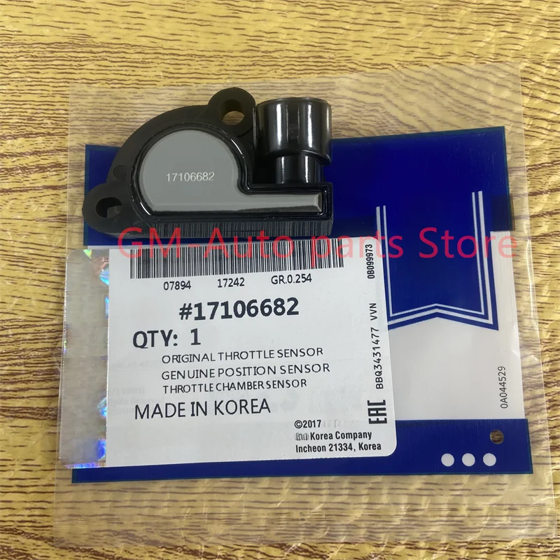Оригинальный новый датчик положения дроссельной заслонки TPS 17106682 0817203 817201 0817204
