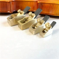 high quality different size copper brass flat bottom edge planes planer%ef%bc%8cwoodworking plane manual push planing diy mini hand tool