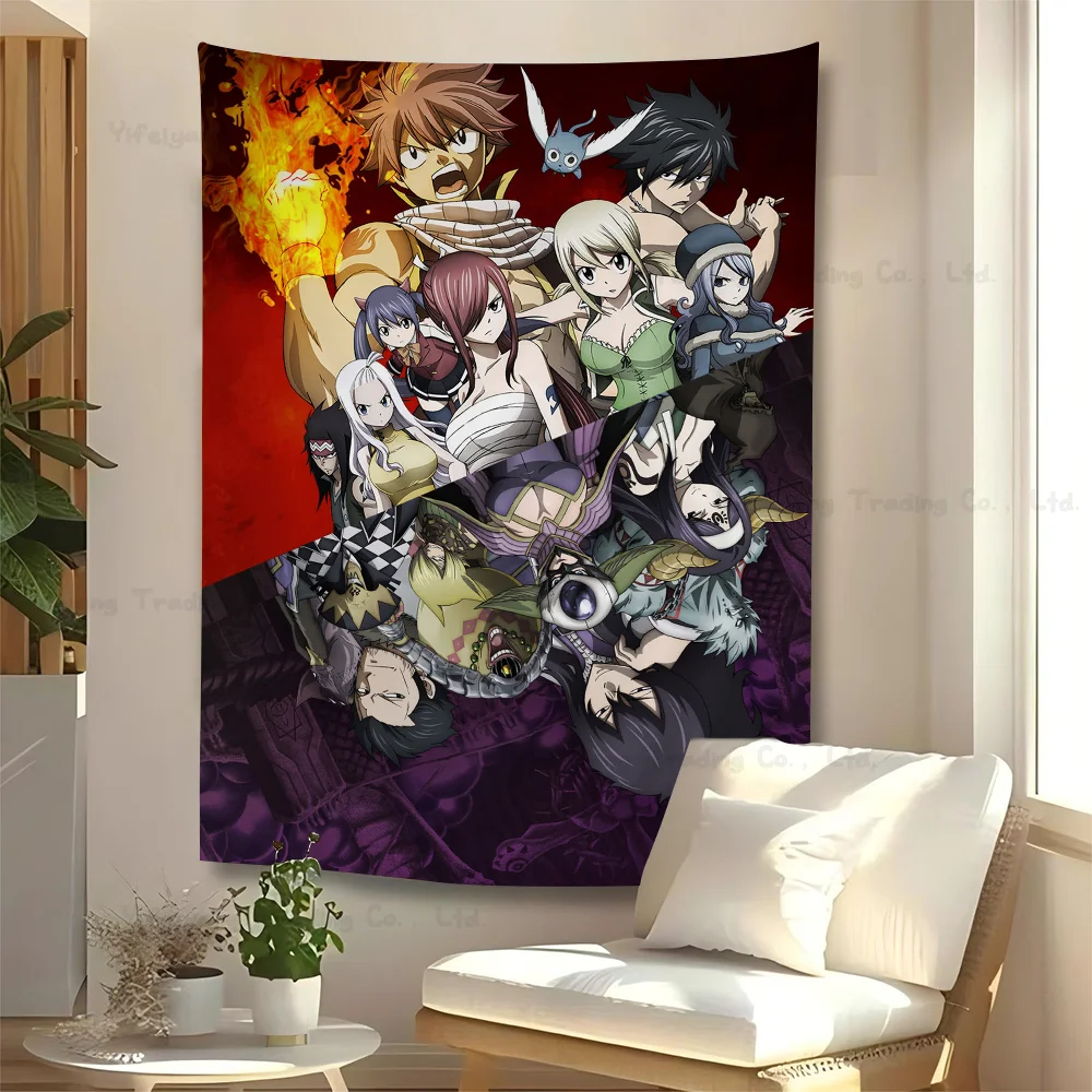 Fairy Tail DIY настенный гобелен висит Таро хиппи настенные коврики домашний декор в