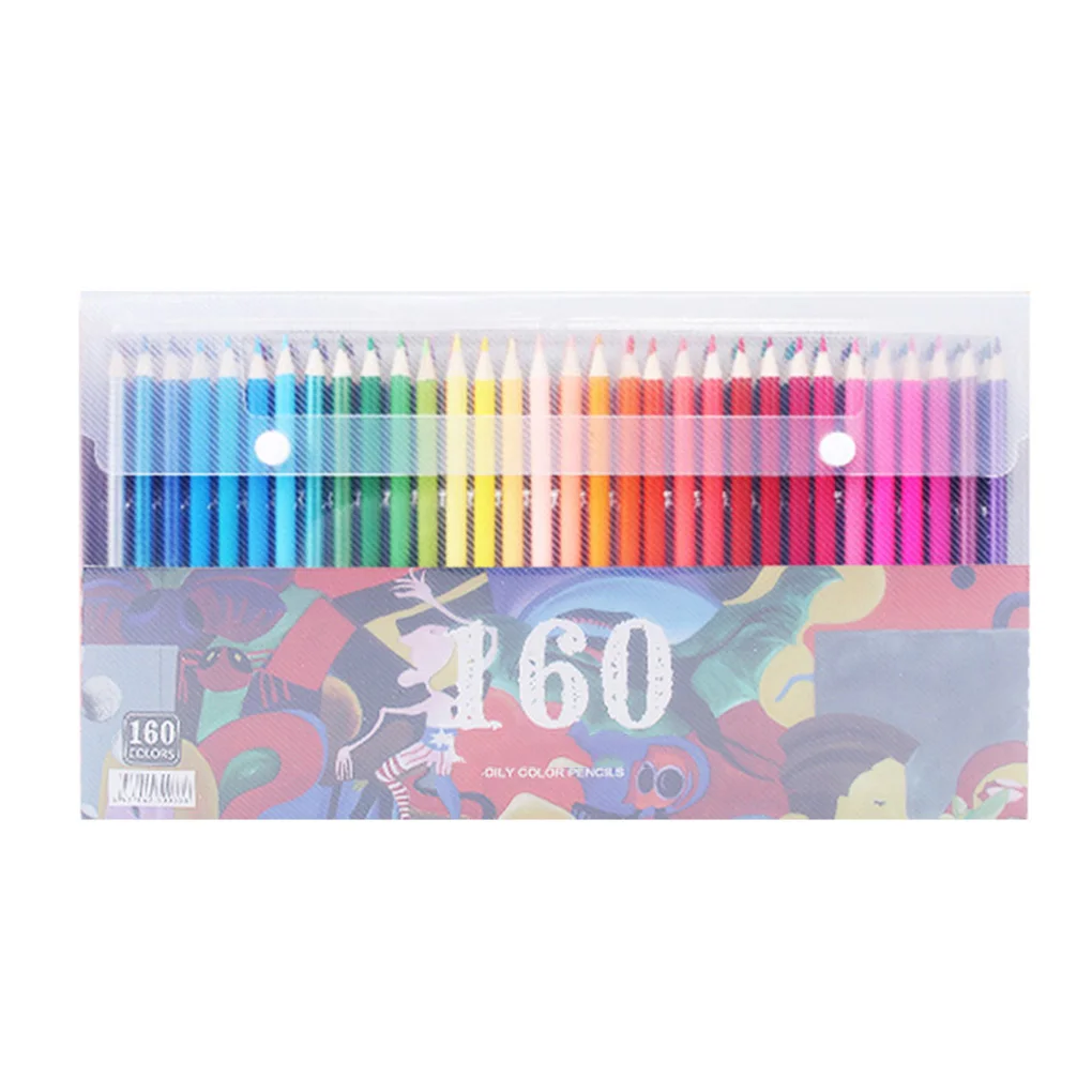 

2pcs/6pcs/160pcs 160 Colors Wood Colored Pencils Set School Drawing Sketch Painting Oil Color Pencil