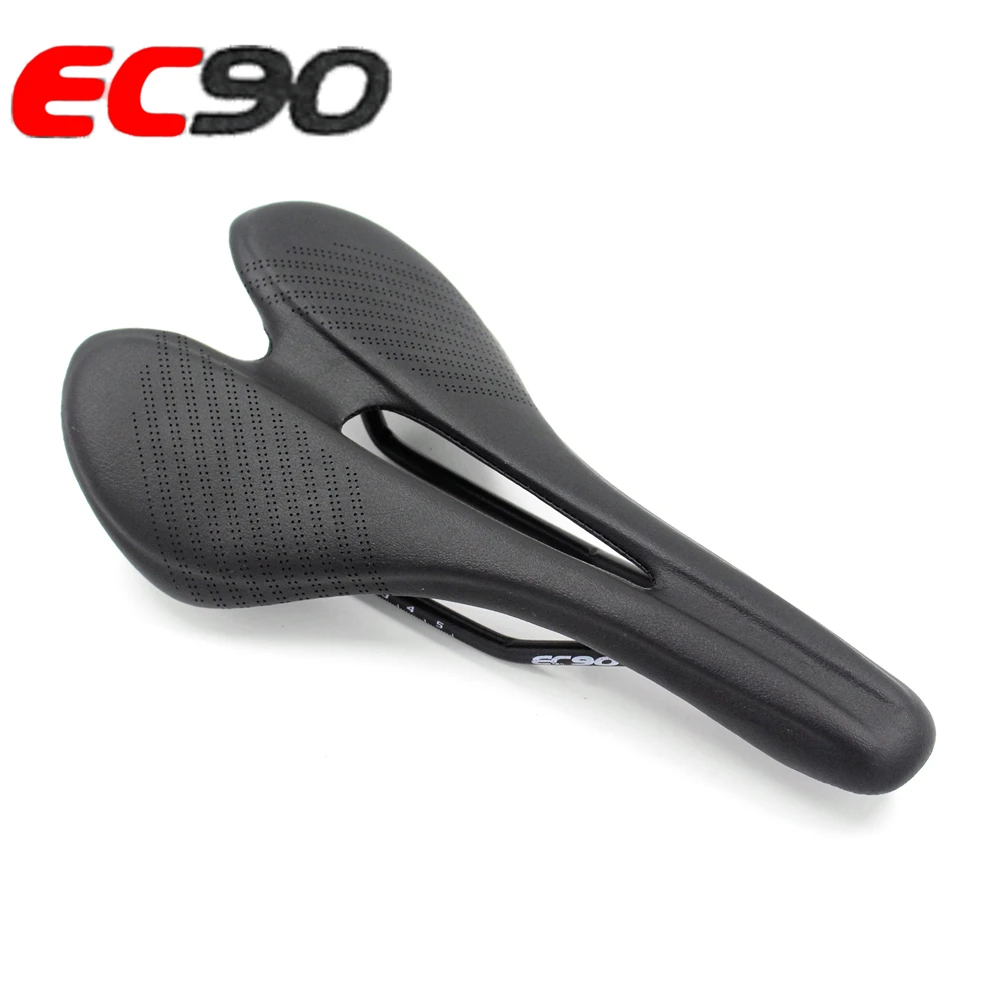 

2018 EC90 Road Bicycle Saddle Bike Seat Cycling Cushion Mountain Bike Steel Rail Sillin Cojines Hollow Design MTB Bike Saddle