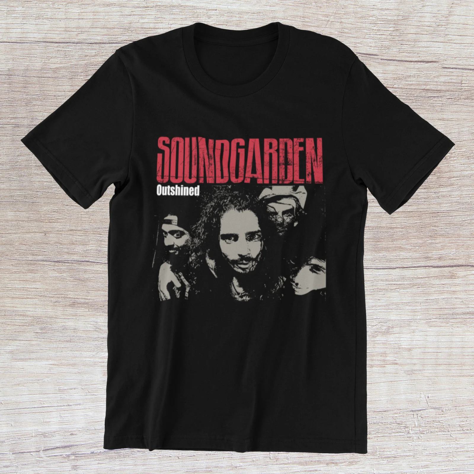 Футболка SOUNDGARDEN 90-х американская Альтернативная рок-группа на кружевной