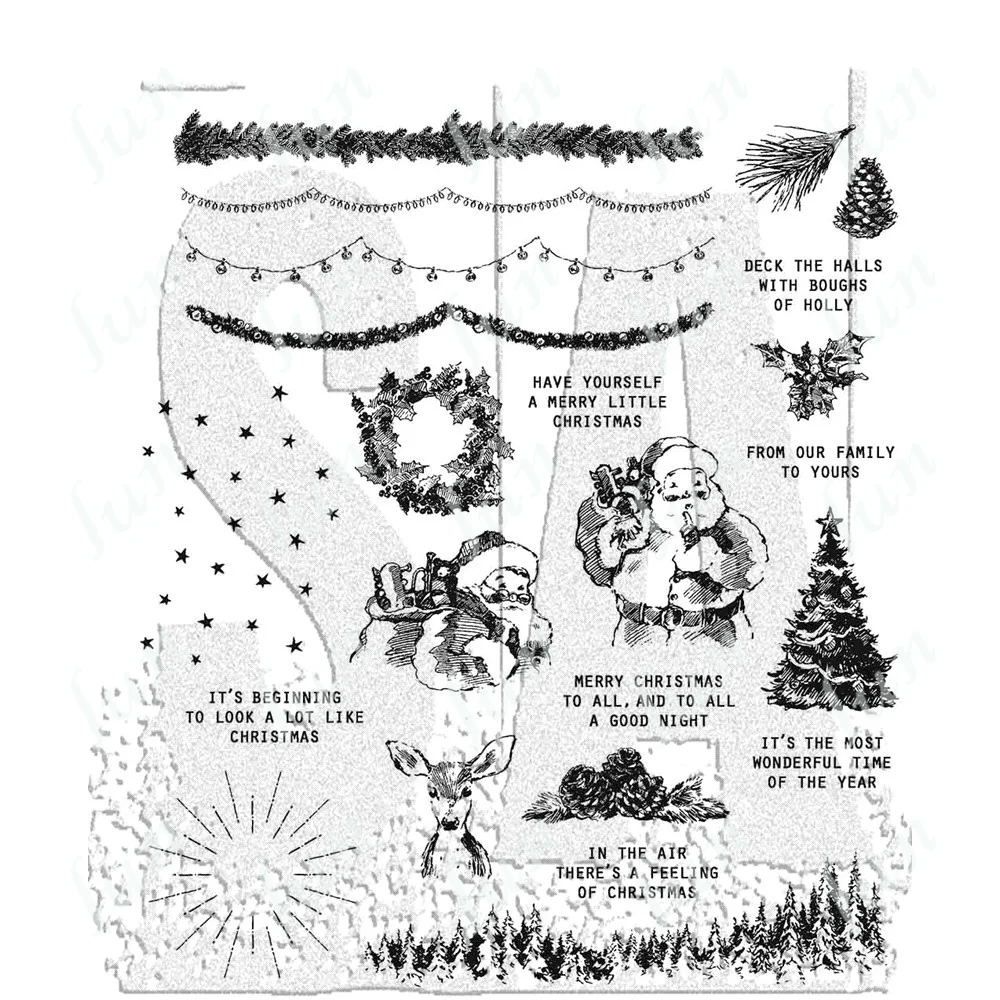 

New Stamp and Die Sets 2022 Darling Christmas Decoration Diy Molds Scrapbooking Paper Making Cuts Crafts Template Handmade