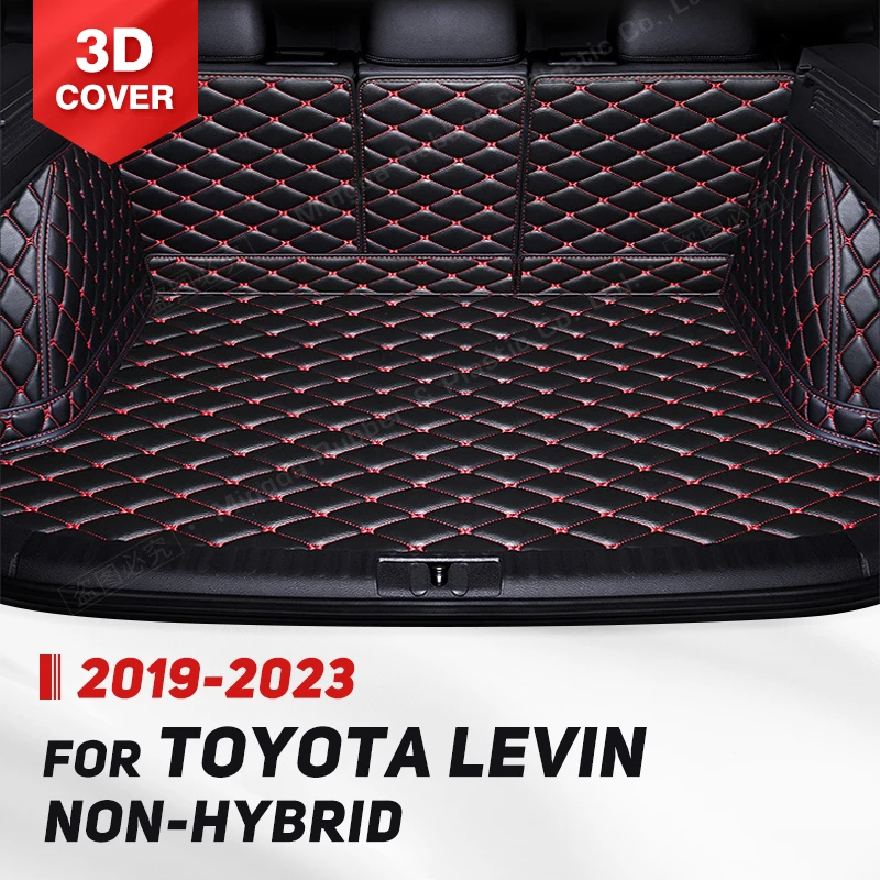 

Автомобильный коврик для багажника с полным покрытием для Toyota Levin, не Гибридный 2019-2023 22 21 20, защитная накладка на багажник автомобиля, аксессуары для защиты интерьера