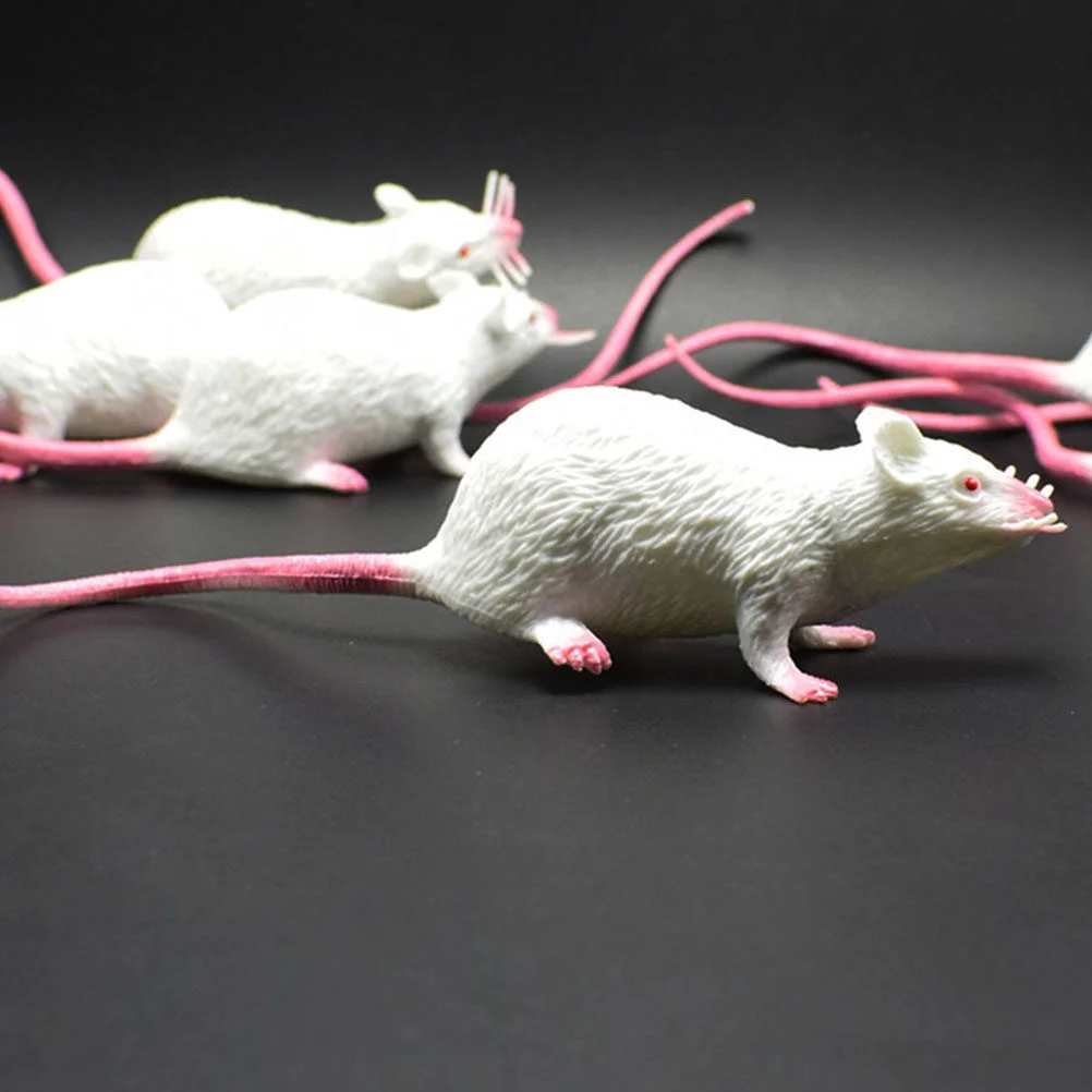 

Rat Toys Mini Figurines Bulk Small Halloween Party Decorations Fake Rats Spoof Mouse