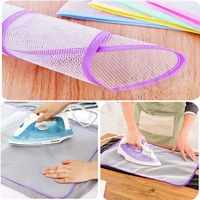 temperature resistance ironing scorch heat insulation pad mat household mesh ironing board protective cloth cover random color