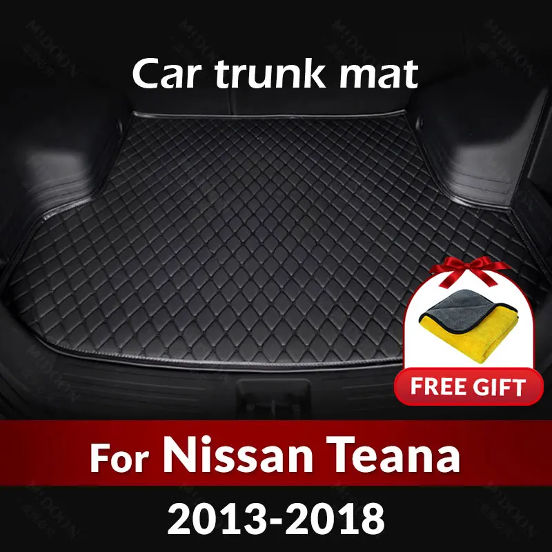 

Коврик для багажника автомобиля для Nissan Teana 2013, 2014, 2015, 2016, 2017, 2018, пользовательские автомобильные аксессуары, украшение интерьера автомобиля
