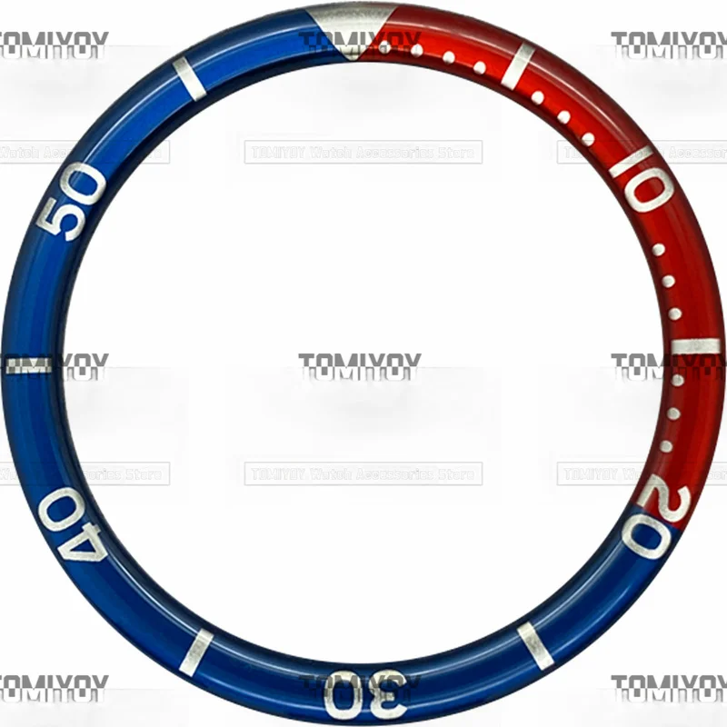 39 мм вариант C желтый синий черный зеленый резиновый плоский циферблат с вставкой