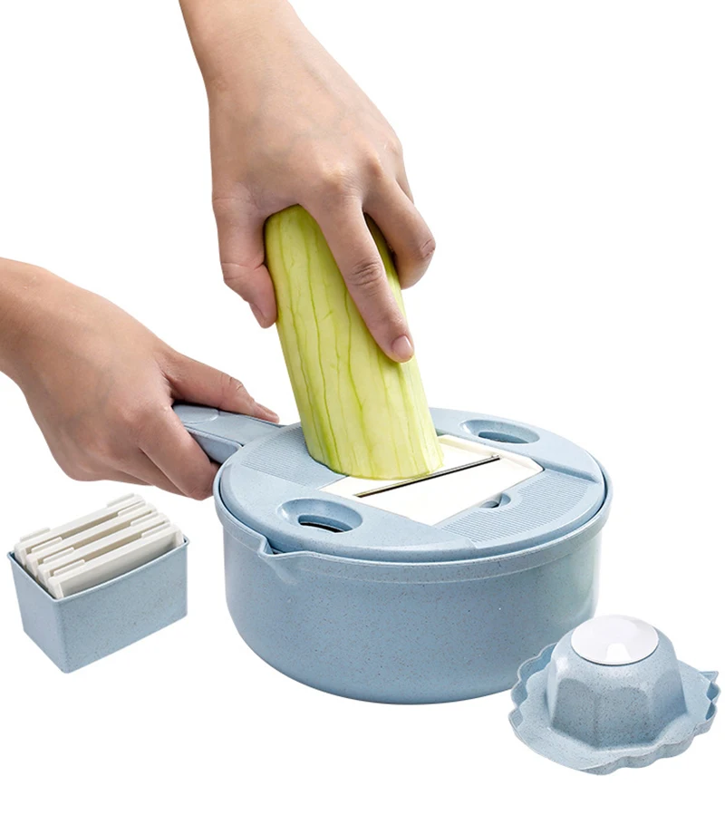 

With Egg Divider Colander Vegetable Fruit Slicers Cutter Hand-held Vegetable Fruit Slicers Cutter Set For Kitchen Supplies