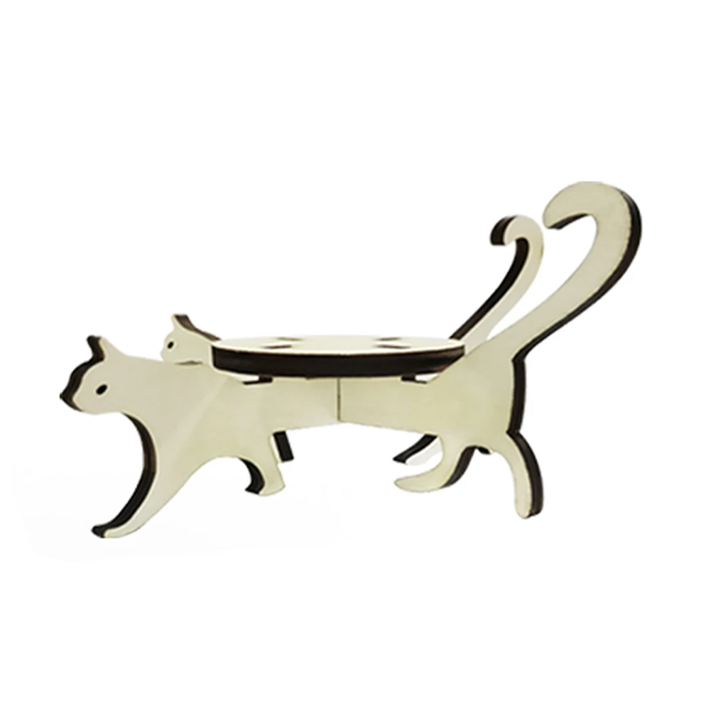 

Подставка для цветов в виде кошки, милая искусственная подставка для цветов, украшение для горшка, полка для цветочного горшка