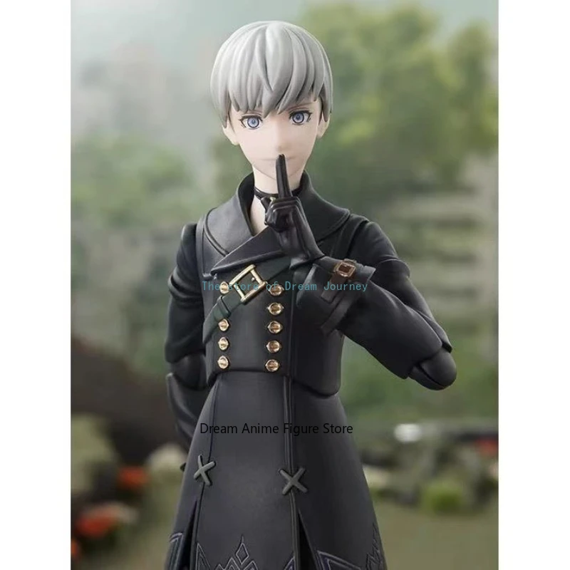 Фото В наличии оригинальная подвижная фигурка Bandai SHF NieR Automata 9S Yurha (анимированная версия) №4
